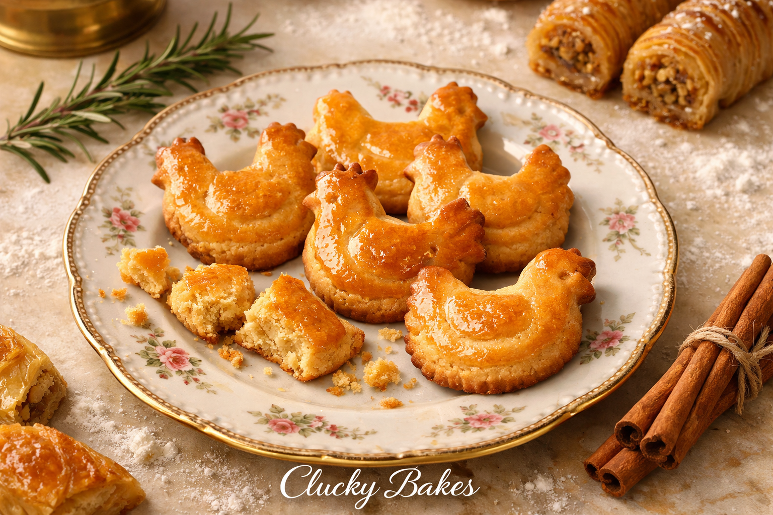 Classic Hens - Traditional vanilla and cream flavored chicken pastries