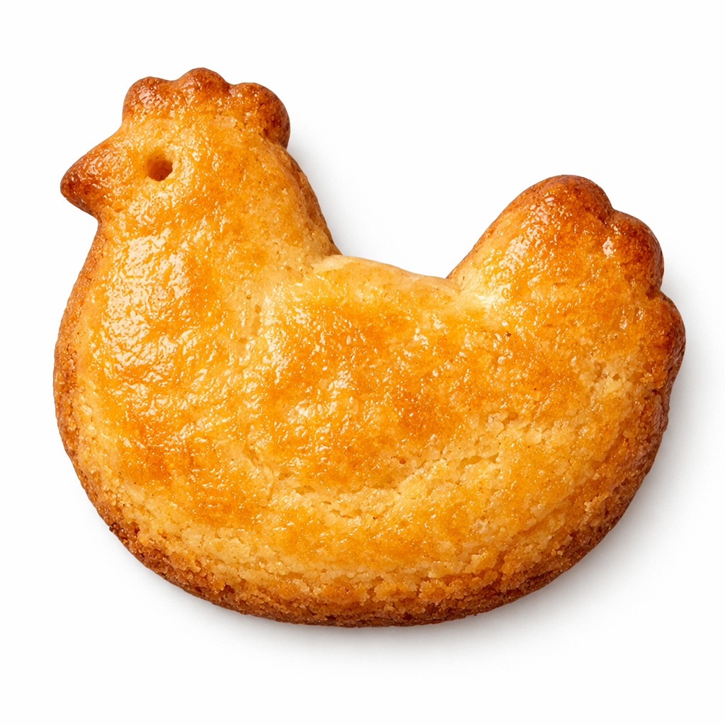 Butter Feather Chick pastry