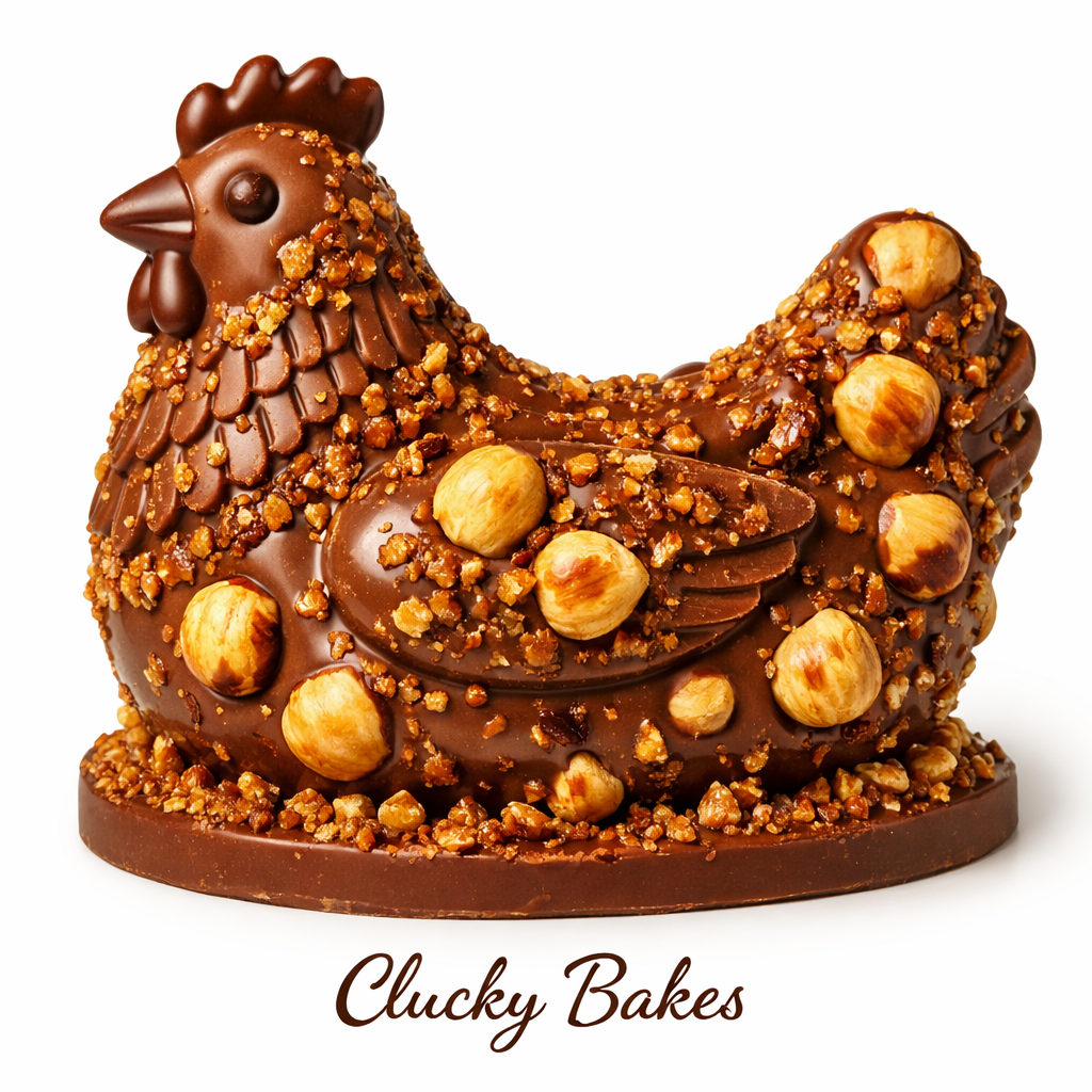 Hazelnut Praline Hen pastry