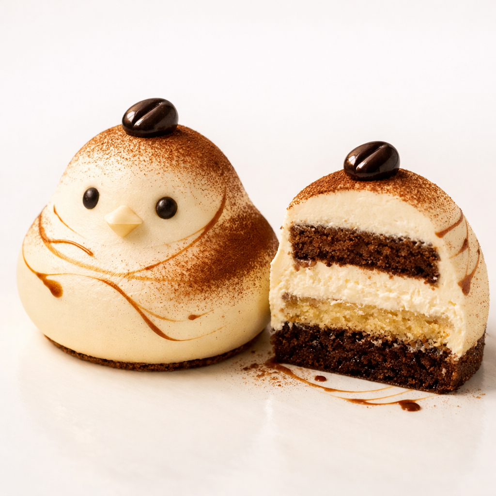 Mascarpone Cloud Chick pastry